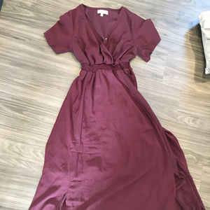 Piper & Scoot (P&S) Timberlake dress, mulberry, Md